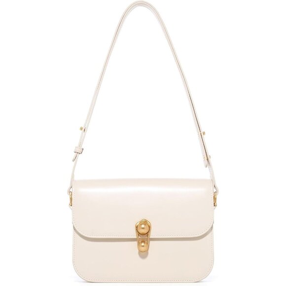 Leather Crossbody Bag Small Women Shoulder Purse for Travel Casual Use